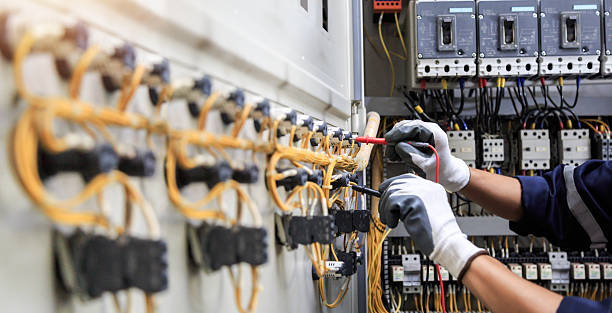 Professional Electrician technician working in Andover, MN